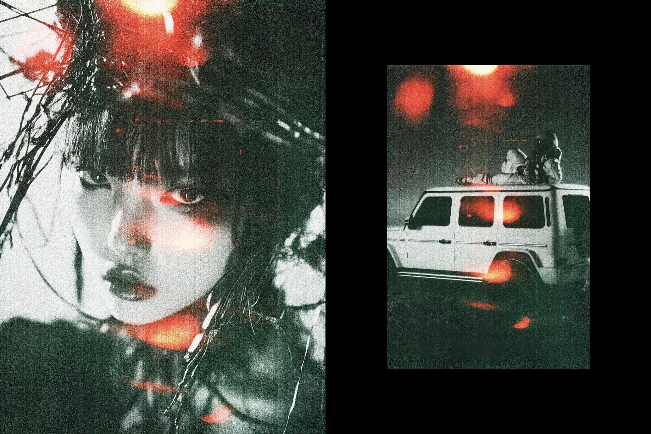 复古电影胶片颗粒模拟燃烧漏光做旧照片效果 Film Burn Leak Photo Effect_3T0HUS
