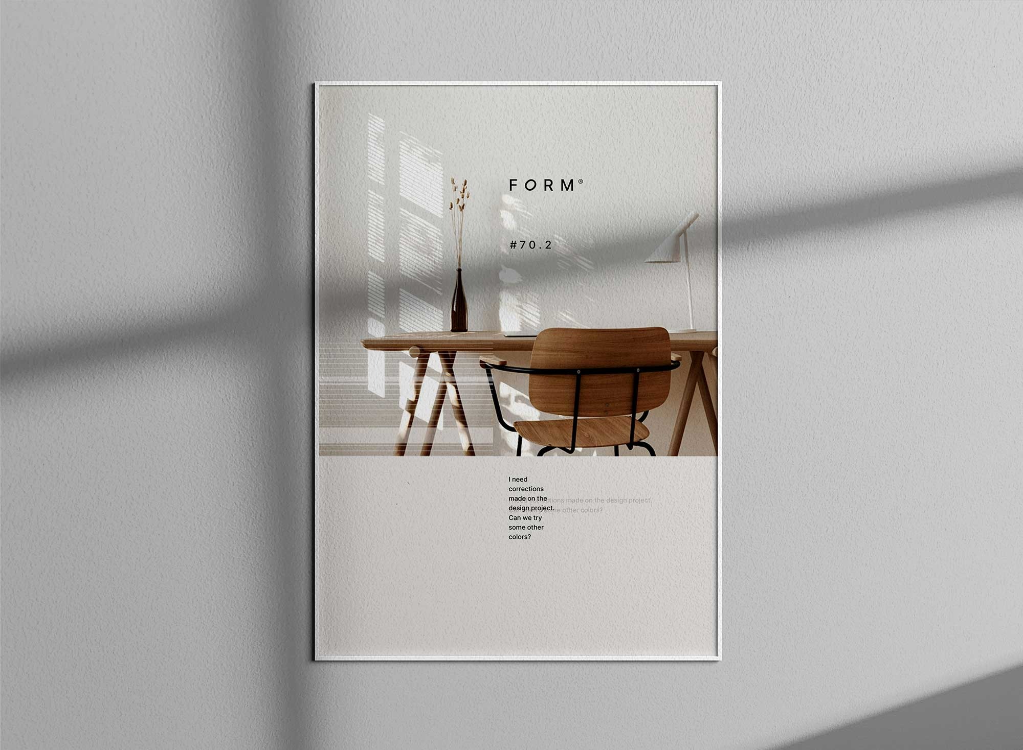 Photo Frame Mockups 现代简约高级多款尺寸相框样机模型_9iNuli