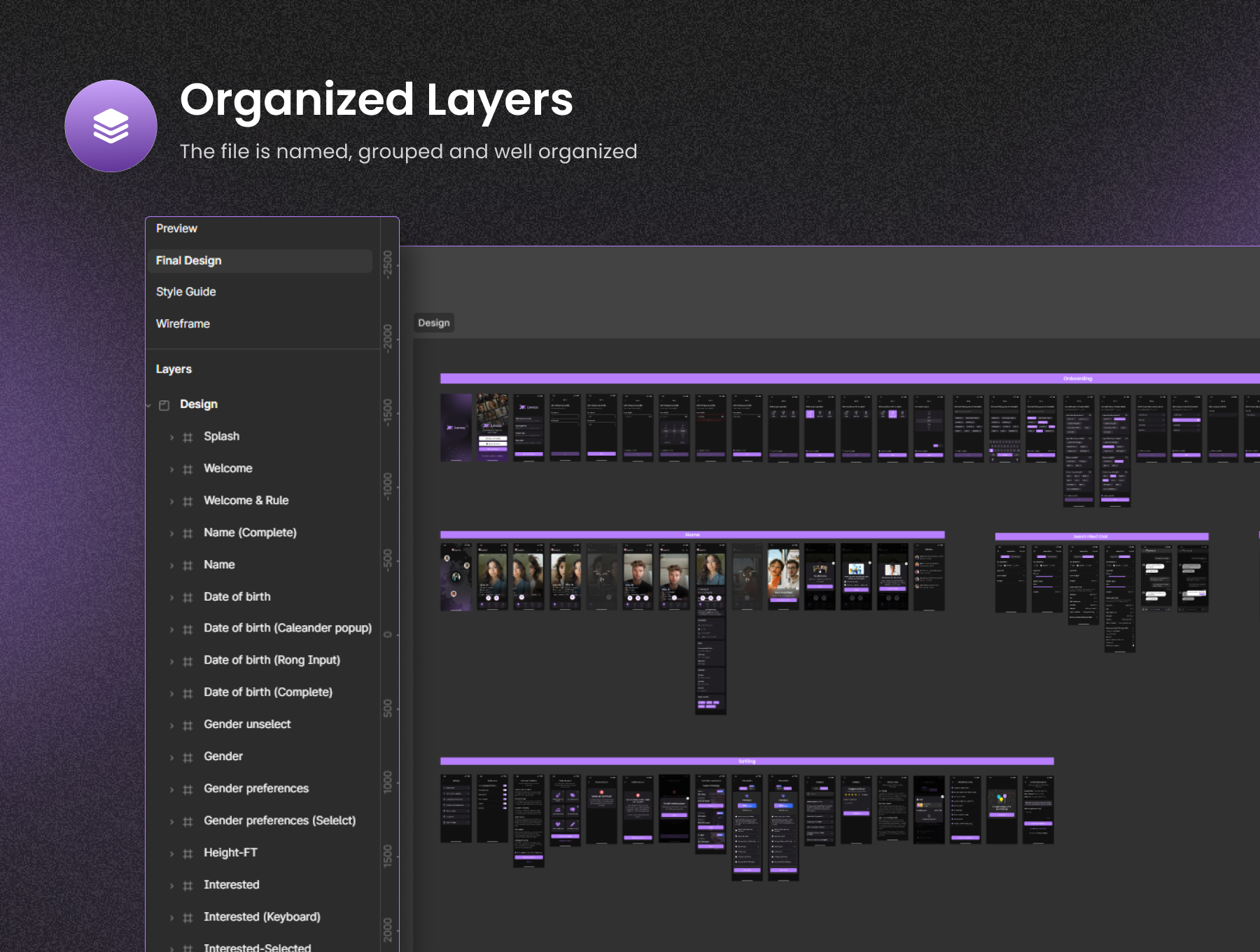 Dating App UI Kit Design_img_1