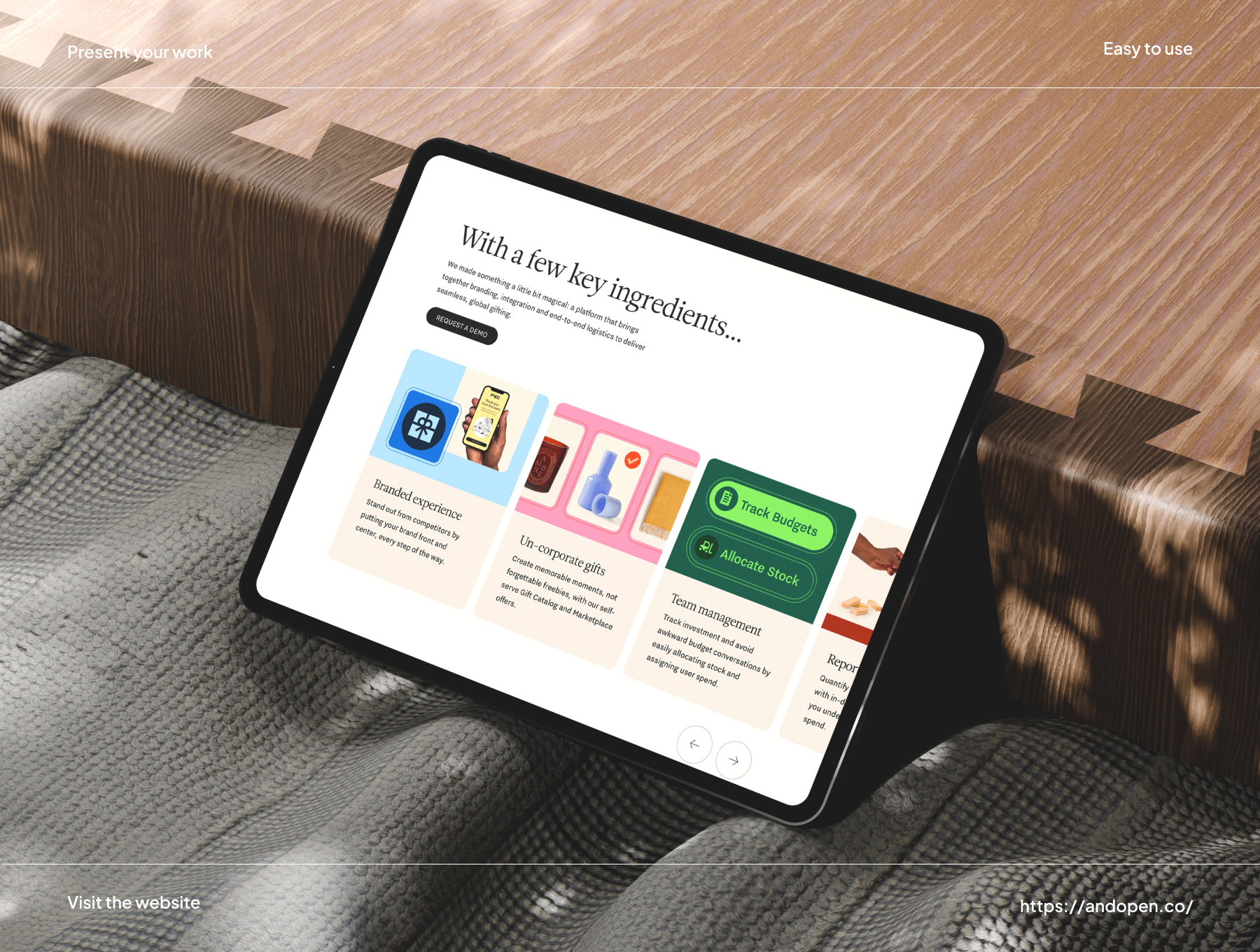 4款自然简约木质家具风格iPad模型 Woody iPad Mockups_nxPuJQ