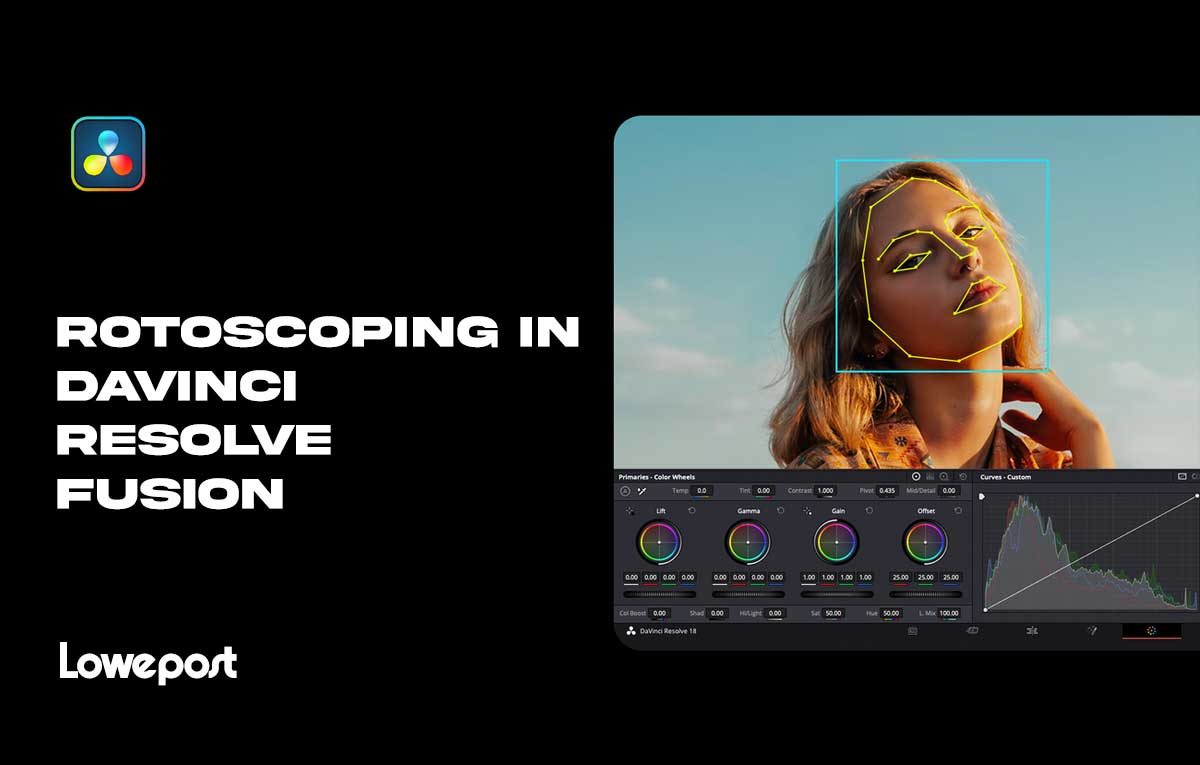 专业达芬奇动态抠像视频课程 中英文字幕 Lowepost – Rotoscoping In Davinci Resolve Fusion_img_1