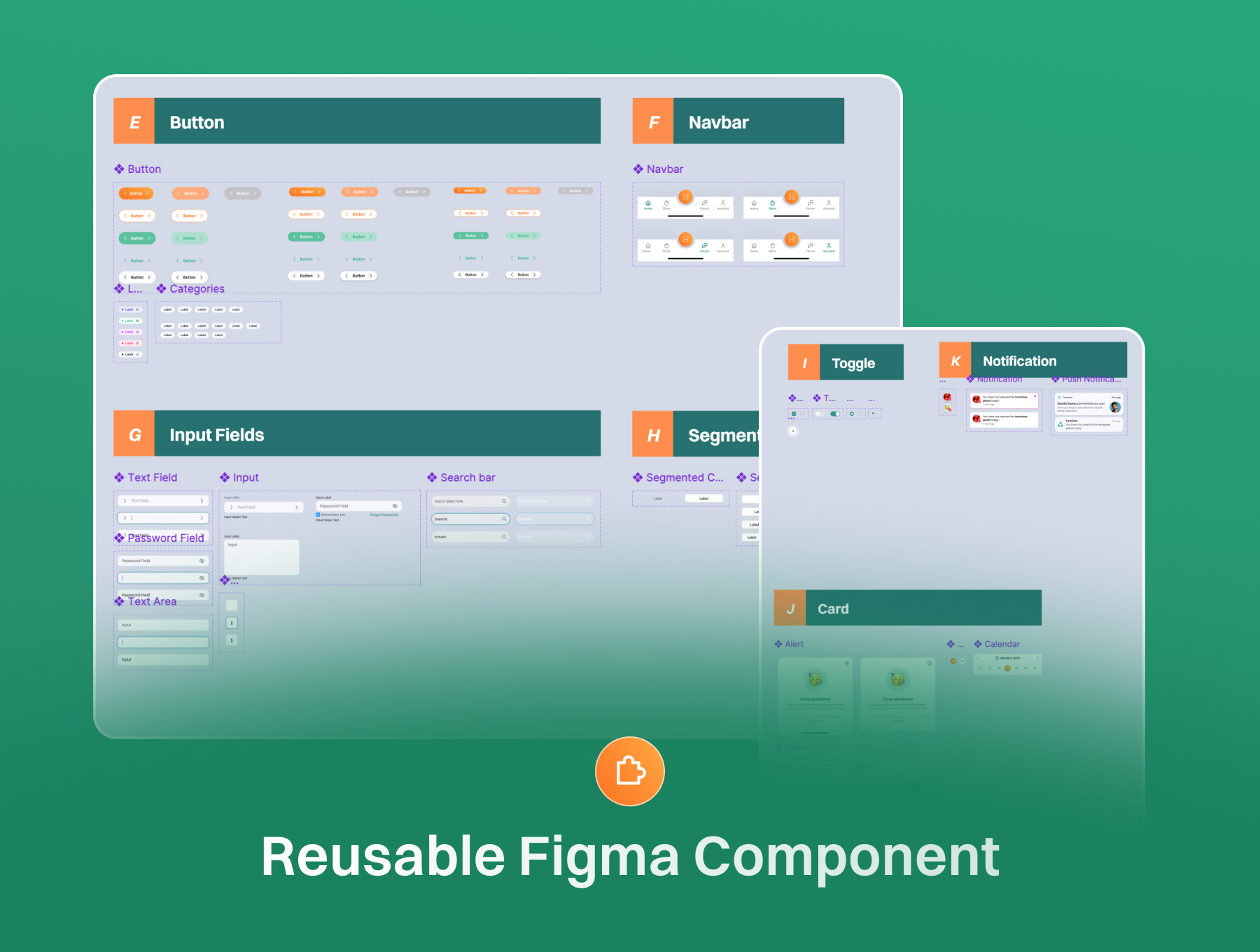 60+屏科技风智能农业农业助手农场监控应用UI界面模板 Farmiant - Farming Assistant App UI Kit_7d4Imo
