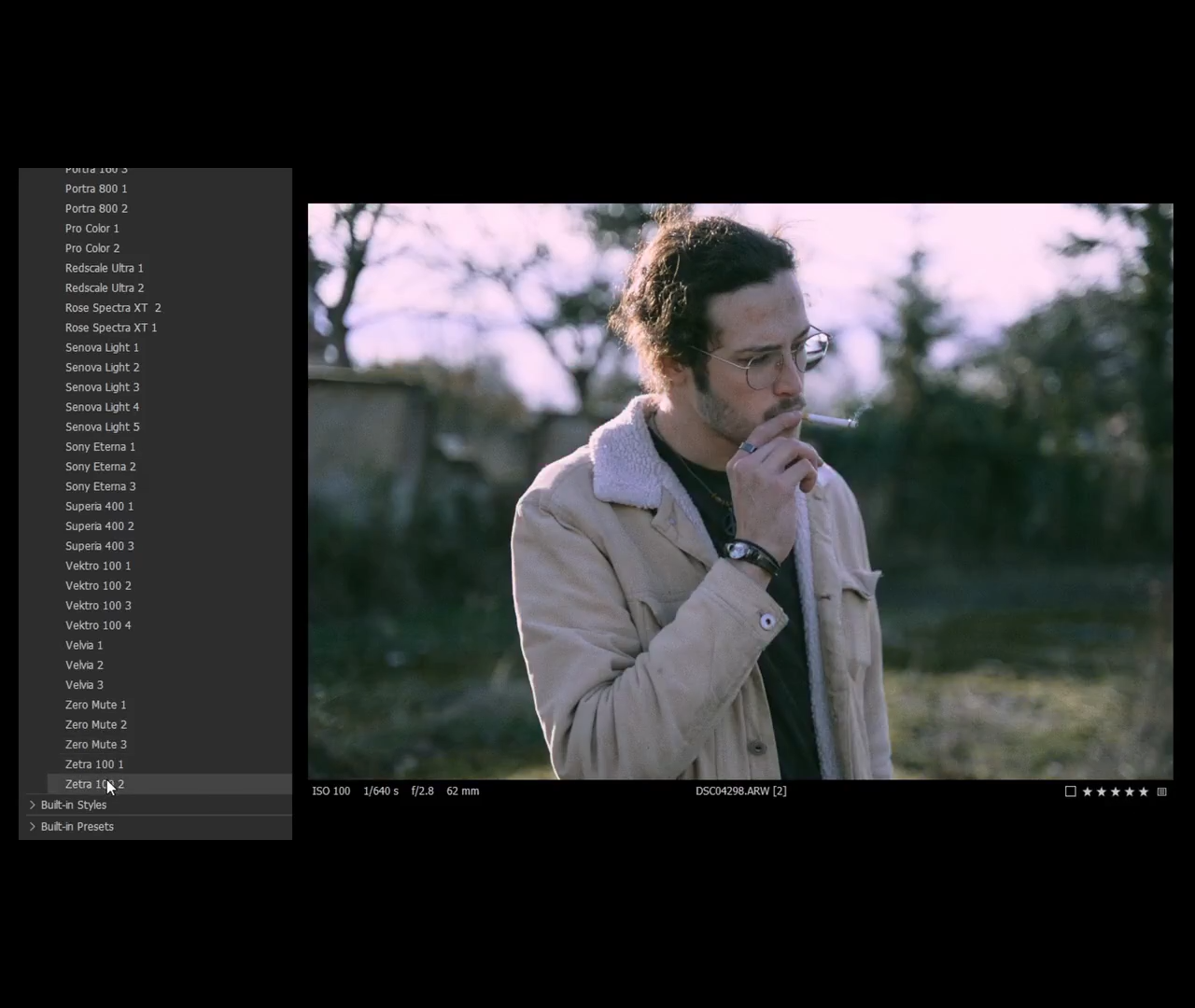 Sony Film Simulation Presets - 130款专业索尼胶片模拟Kodak 复古胶片Fuji 鲜艳色彩Cinestill 夜晚电影感调色预设 _jHsnV6
