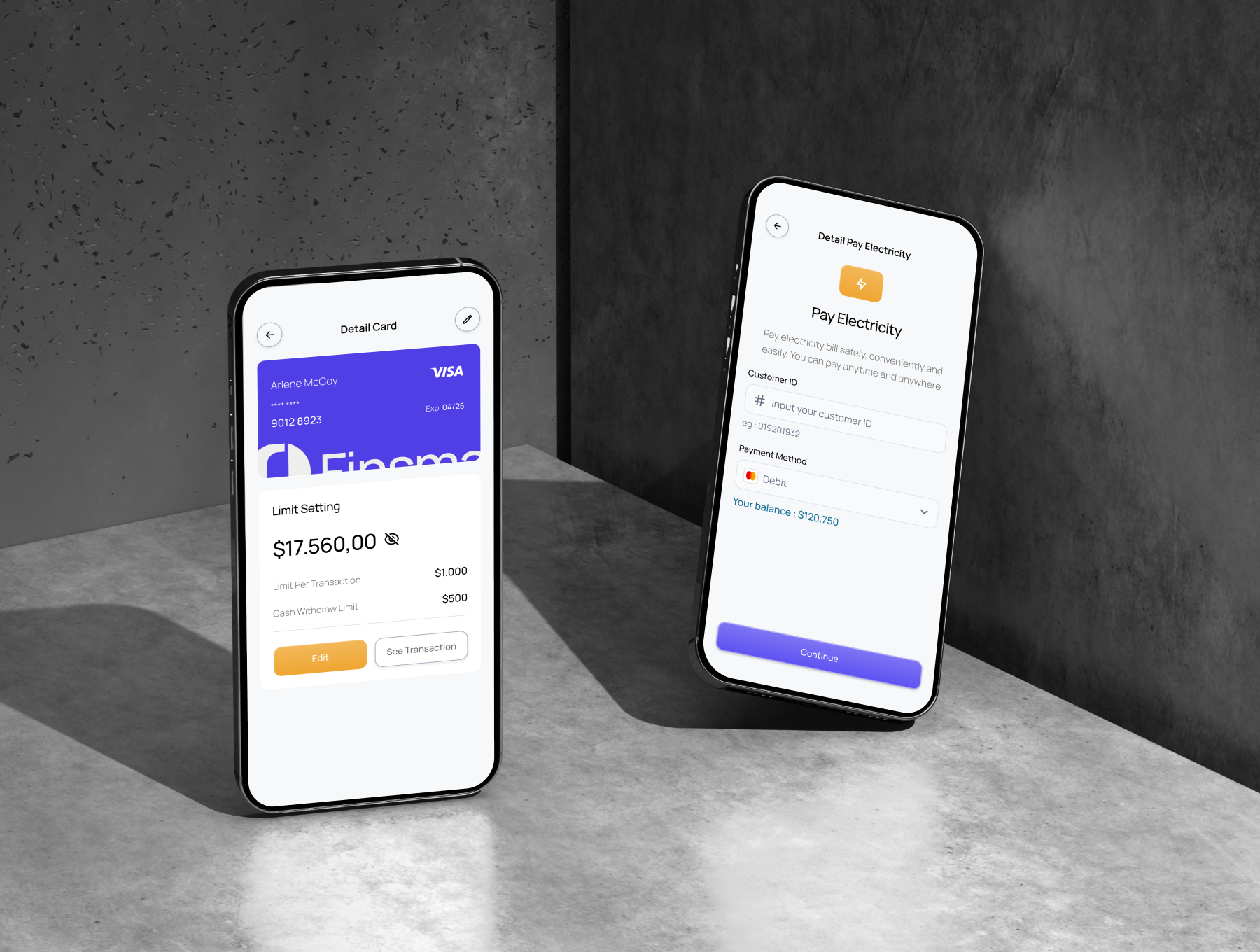 120+屏智能安全数字银行钱包财务金融APP界面UI套件 Finsmart - Smart & Secure Digital Bank Mobile App UI KIT_FdIUQo