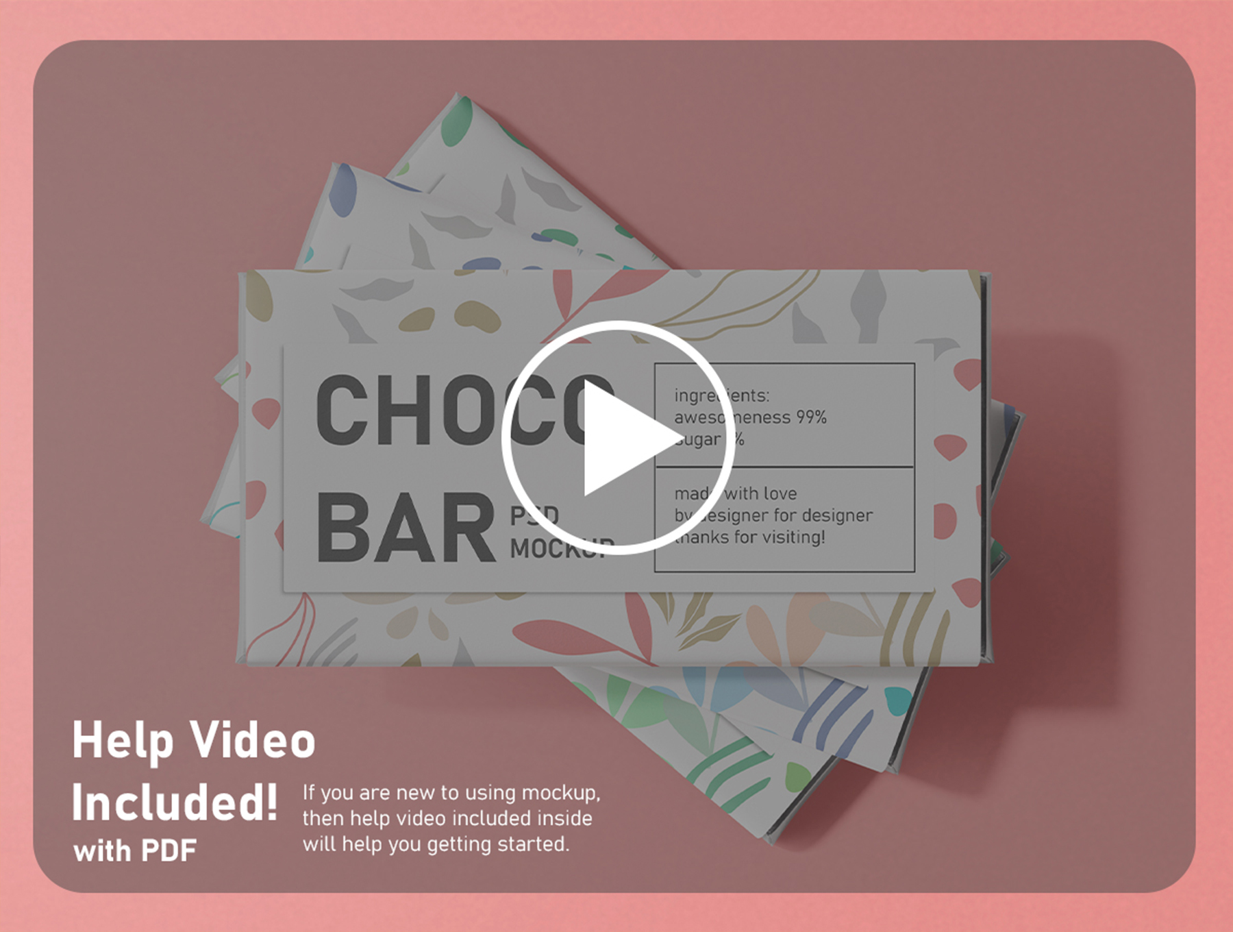 13款逼真长条巧克力糖果包装PSD模型 Chocolate Candy Bar Packaging PSD Mockup Set_RXYpMY