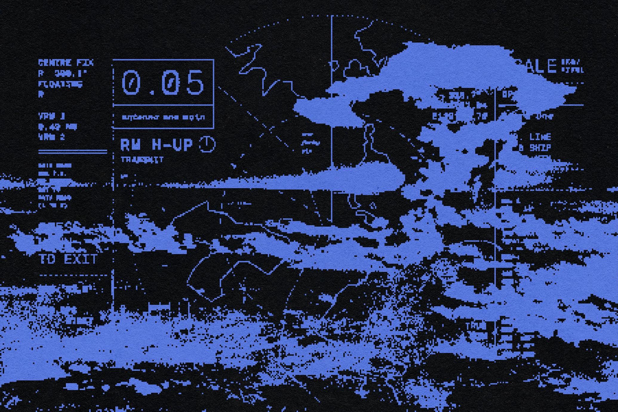 复古赛博朋克风格像素化抖动混色效果PSD样式 | Pixelated Dithered Effect_rHKY7b