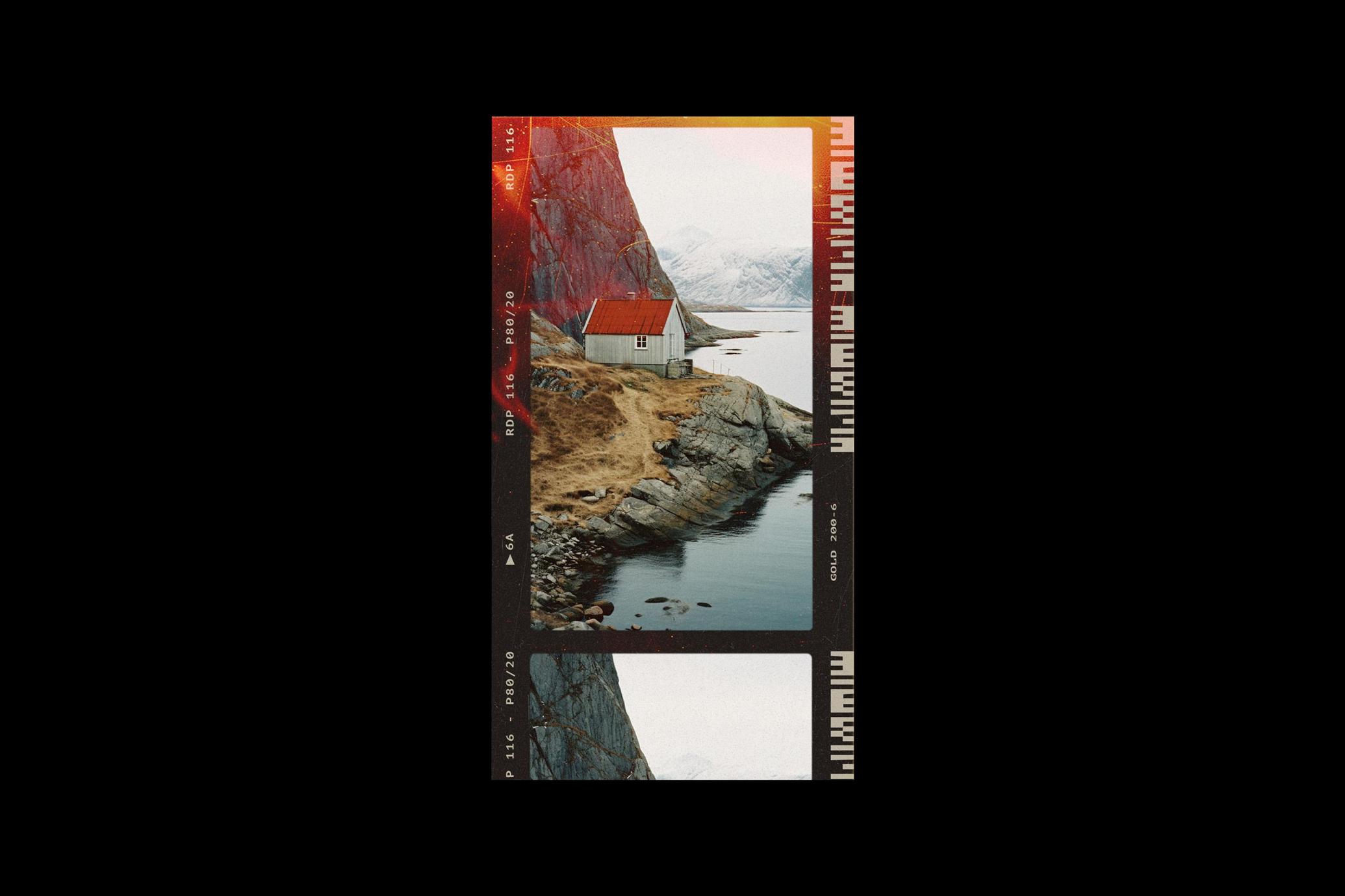 复古胶片相框模型 – 还原经典胶片摄影质感 Retro Film Frames Mockups VOL5_xGtGcc