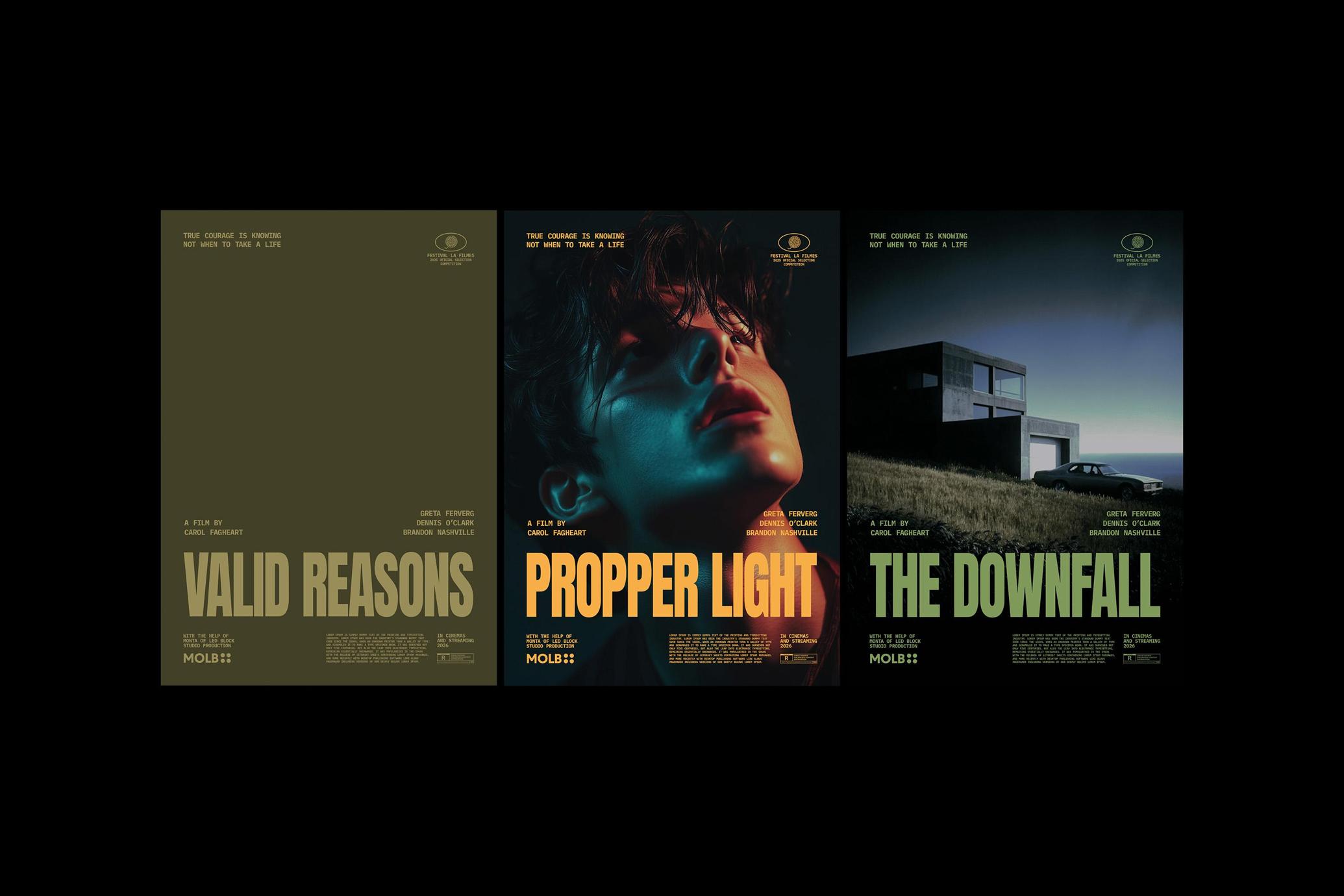 12款逼真电影海报墙面海报褶皱纹理PSD模型 Movie Posters Collection_D8UFrB