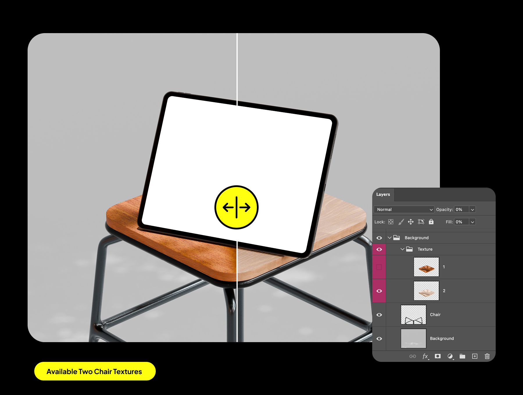 20款温馨舒适风格iPad场景模型完美呈现App和网页设计| iPad in The Chair Mockups_mpkWjg