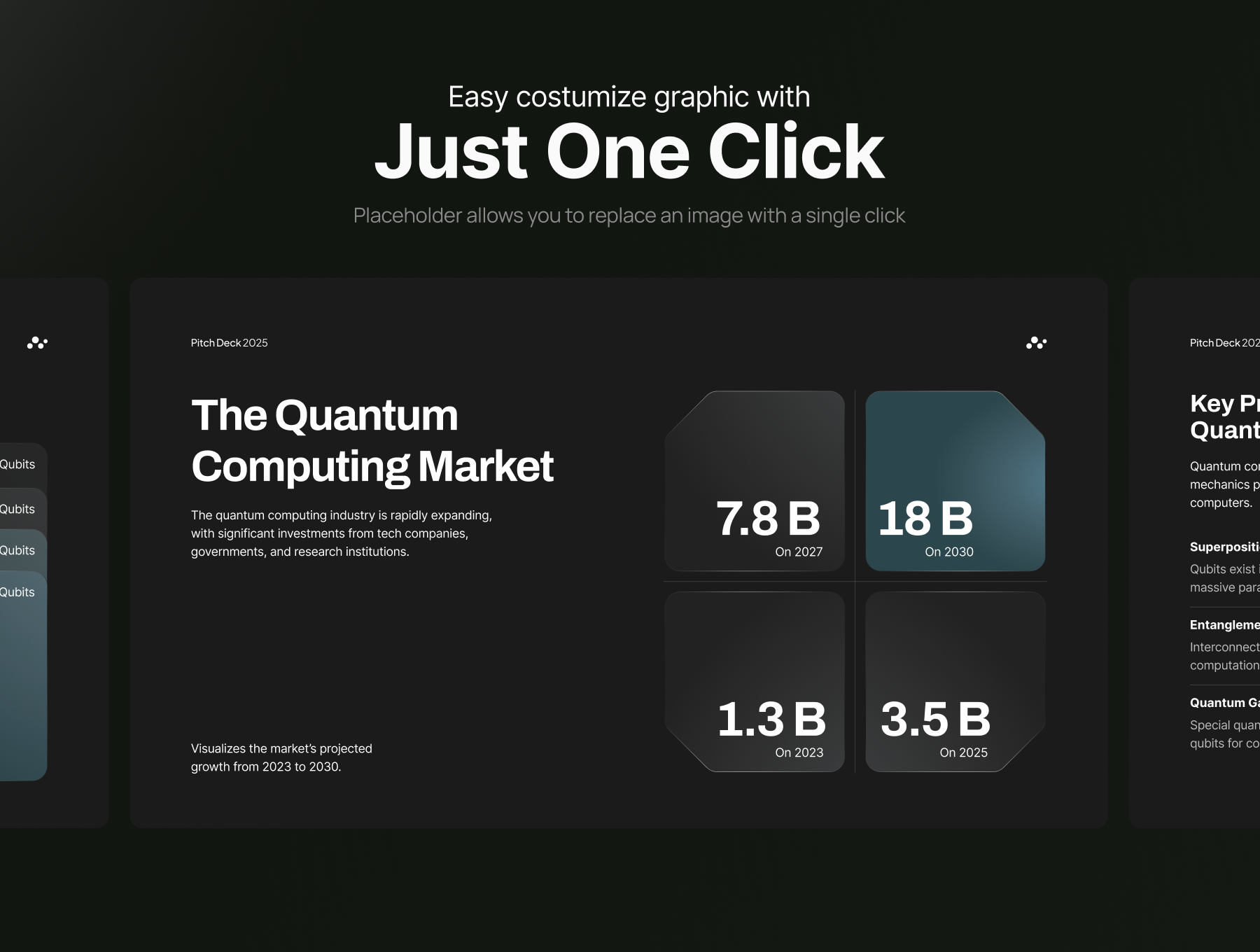 25页高端简约科技风演讲创业品牌宣传路演PPT模板| Pitch Deck Quantum Computing - NeuroZ_3GGBkH