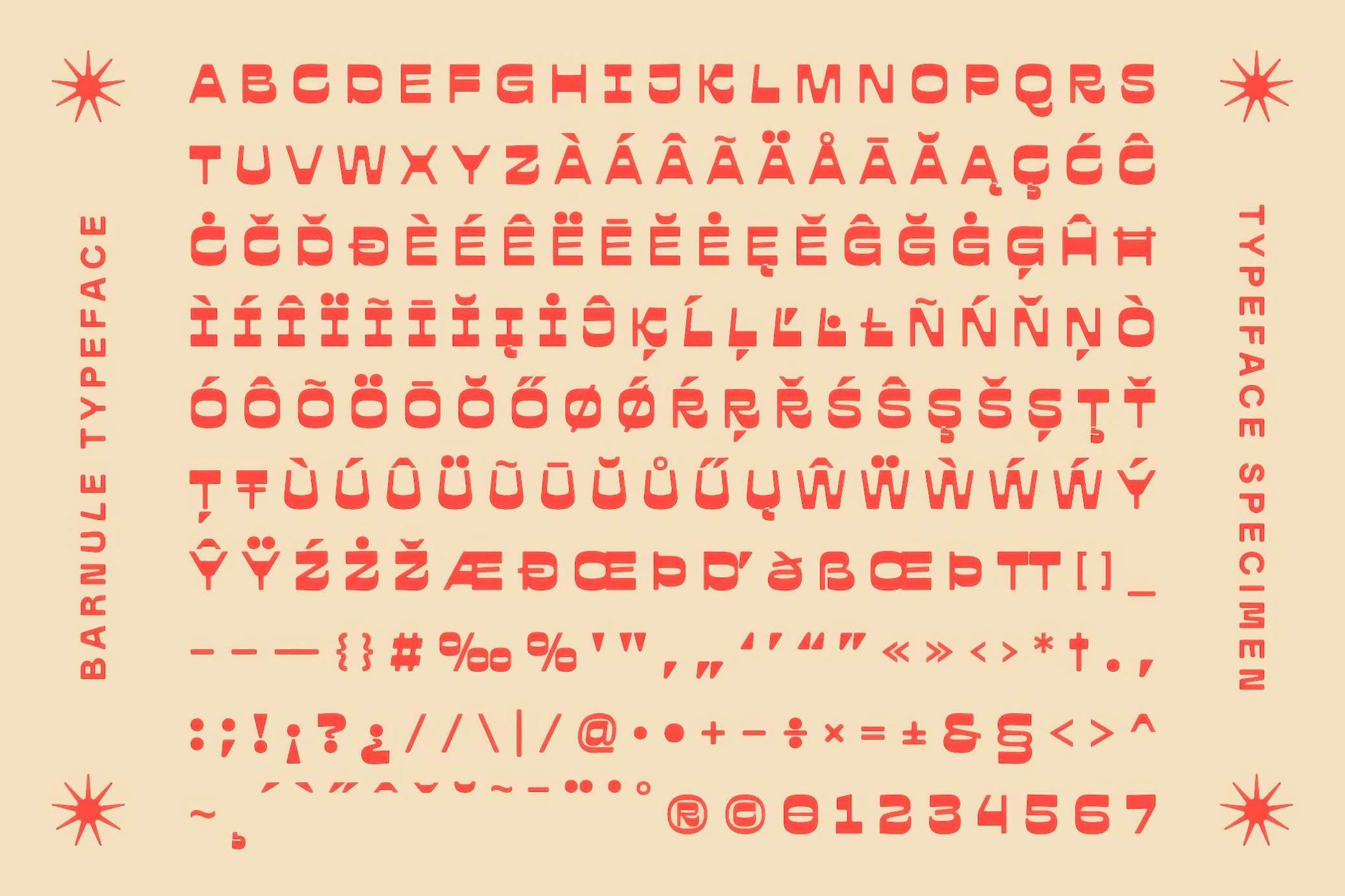 欧美复古怀旧潮流风粗体自由包装品牌字体 | Barnule & Mauren — Western Font Duo_RQNXdn