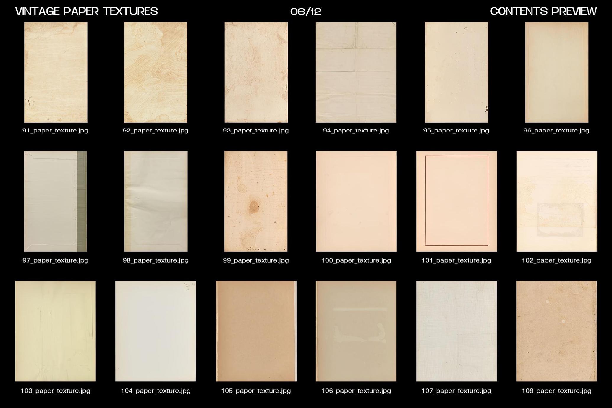 200张中世纪羊皮卷印刷品复古纸张纹理合集 | Vintage Paper Textures_5v1aoi