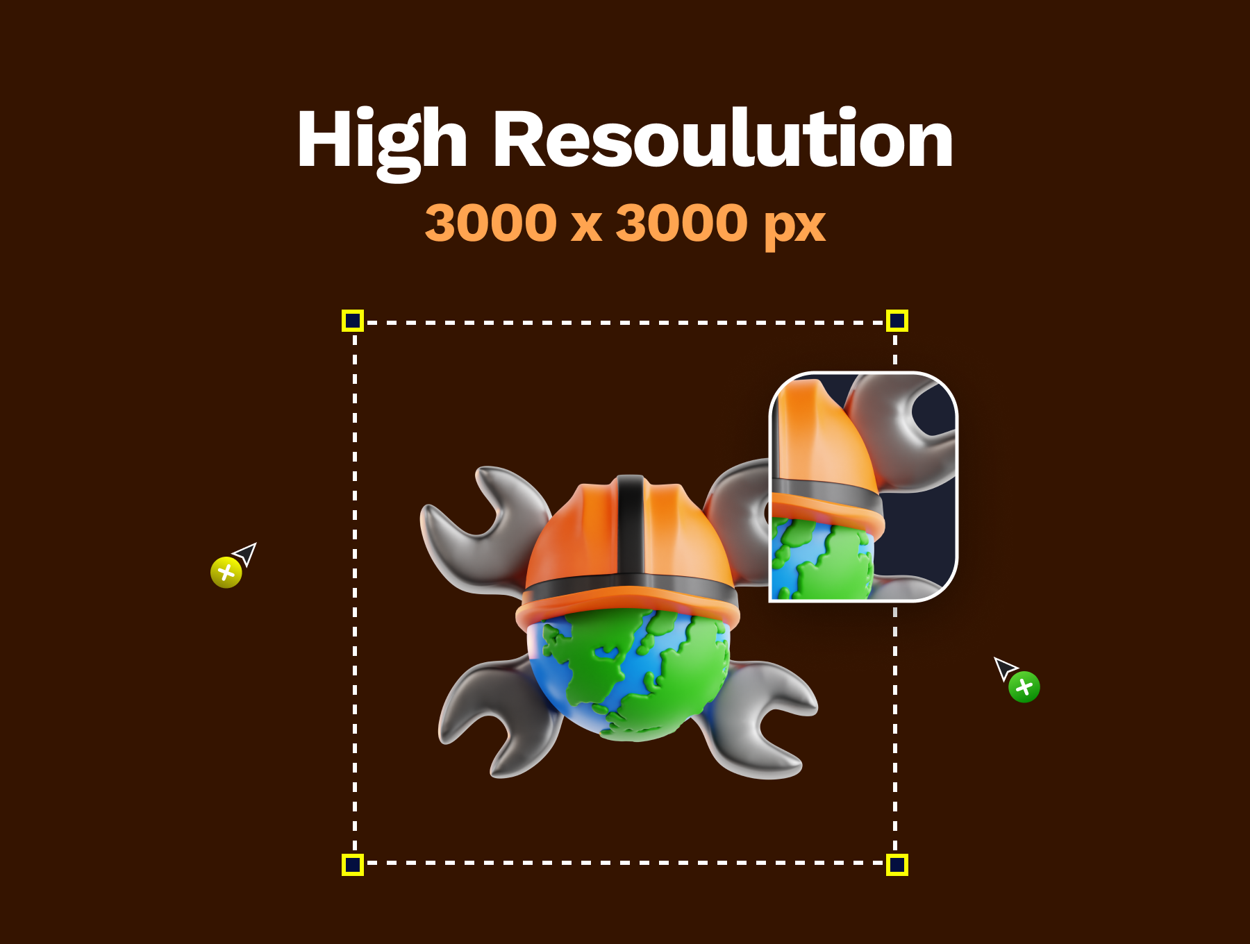 20款劳动节3D图标素材合集|高精度劳动节3D图标包 | 20 Labor Day 3D Icon Pack_ryjIvY