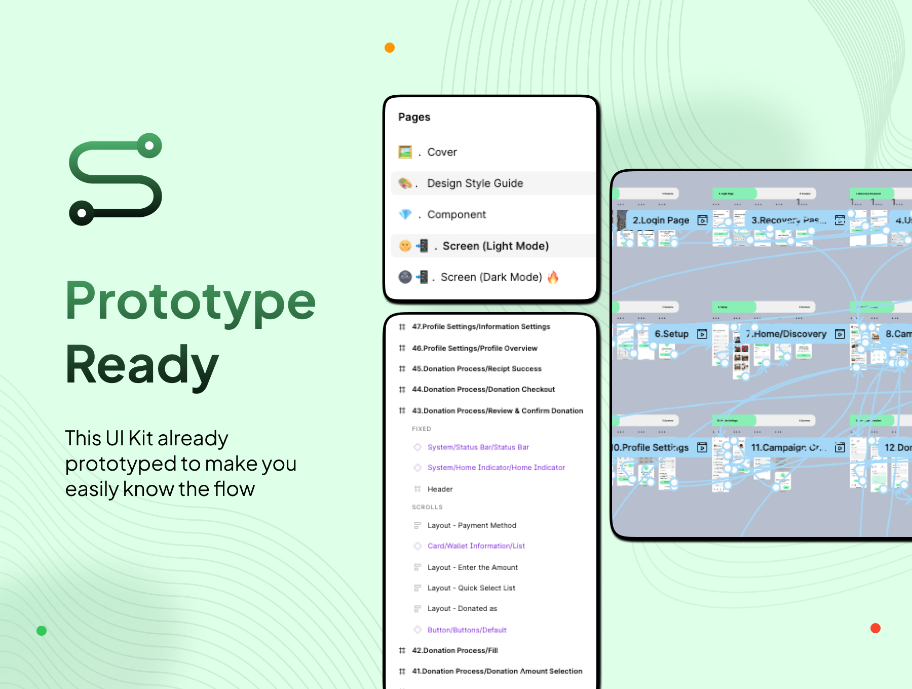 75+屏简约众筹公益捐赠教育灾难援助公益活动APP界面模板 | Fundco - Mobile Crowdfunding App Ui Kit_cXPxUb