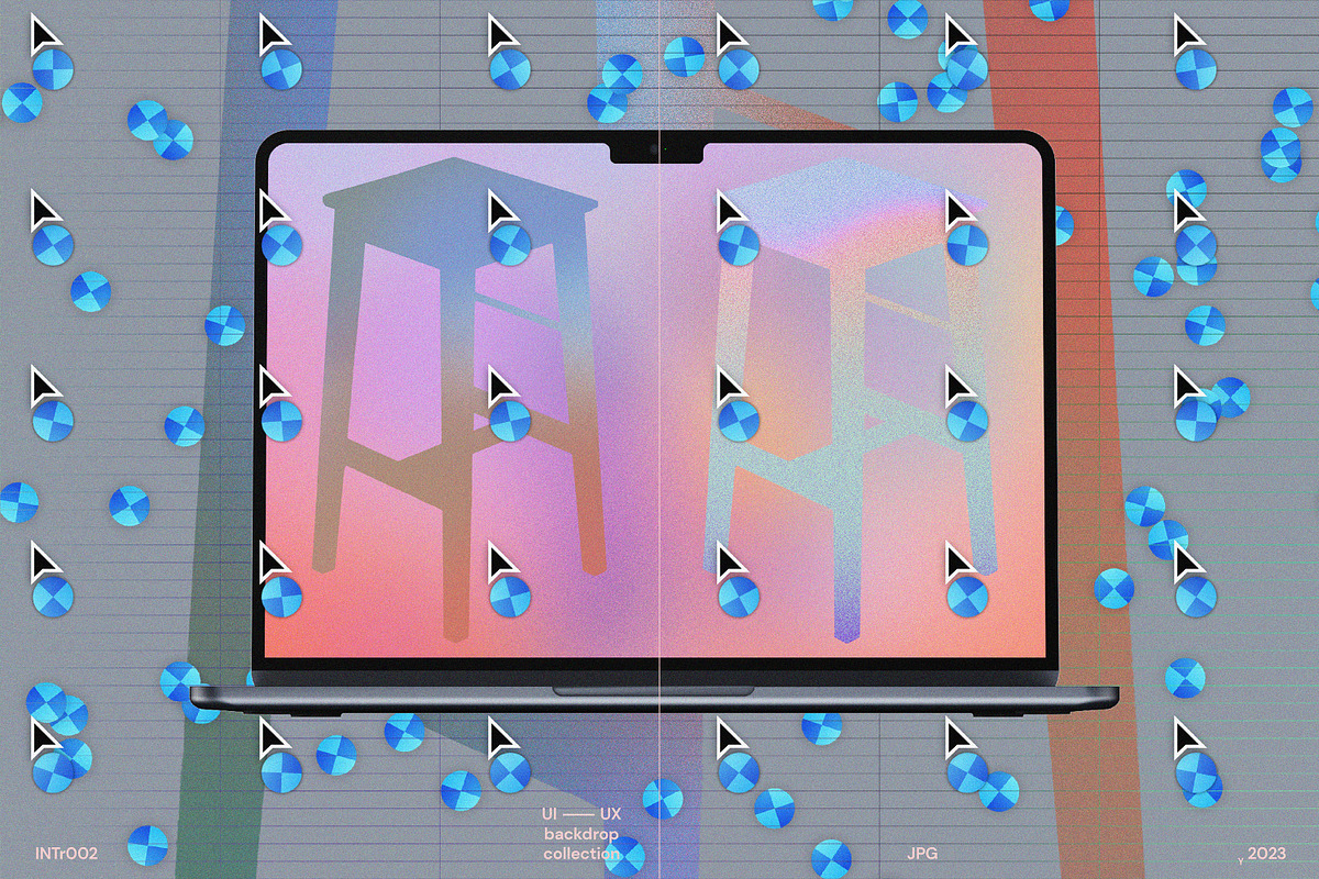 18款柔和颗粒磨砂碳粉渐变背景素材合集 |  creativemarket - INTr002 _ZhaD5P