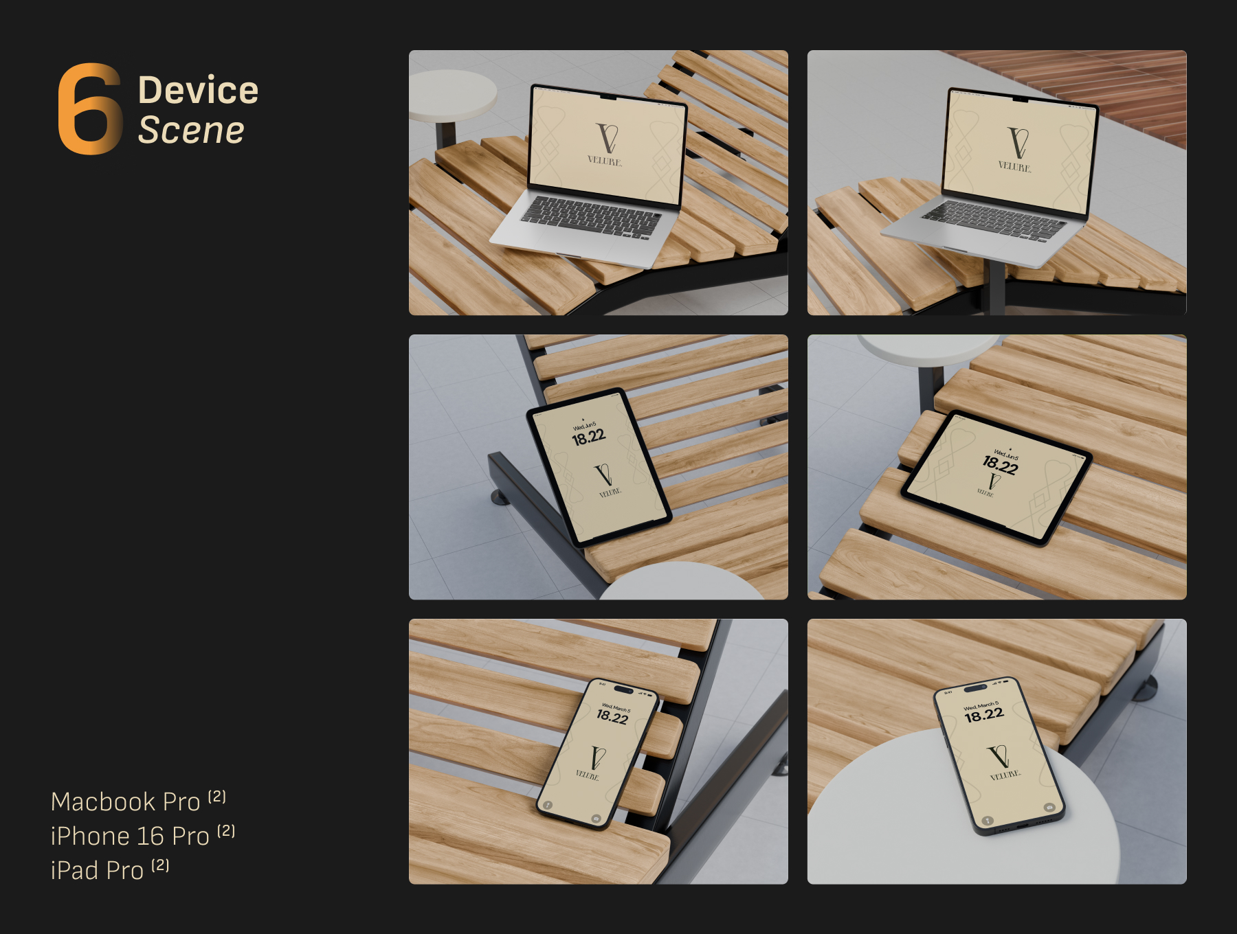 Velure高级品牌视觉样机合集 | 水杯、文具、手机、文具品牌样机 | Velure — Branding Kit Mockup Collection_kIuXGA