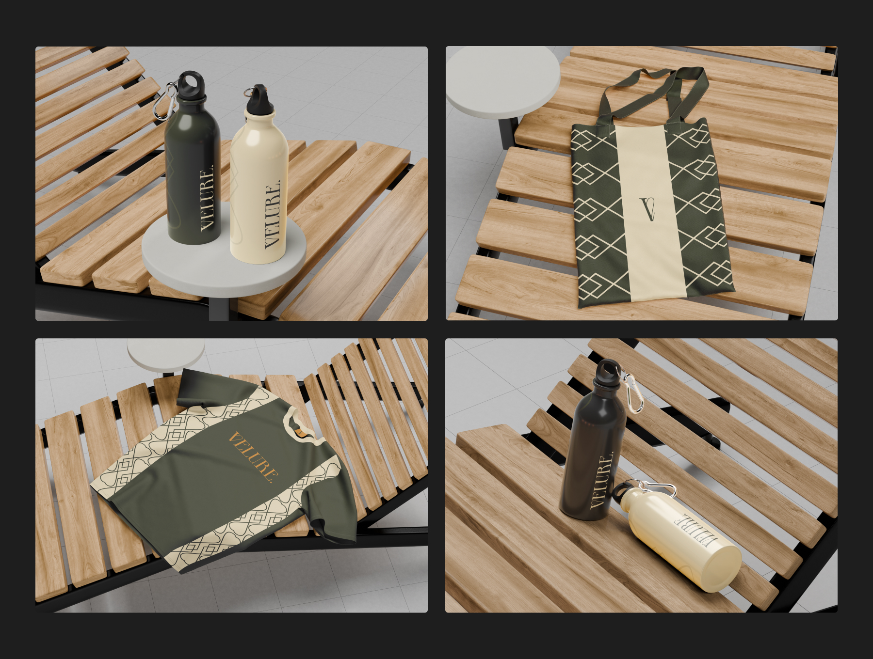 Velure高级品牌视觉样机合集 | 水杯、文具、手机、文具品牌样机 | Velure — Branding Kit Mockup Collection_g3XmEF